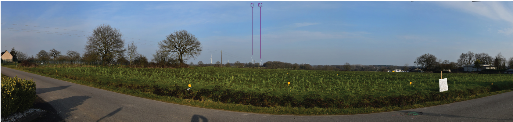 Photomontages du projet